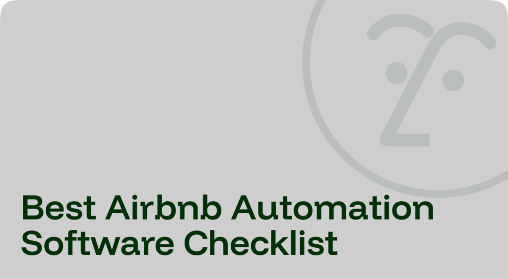best airbnb automation software checklist
