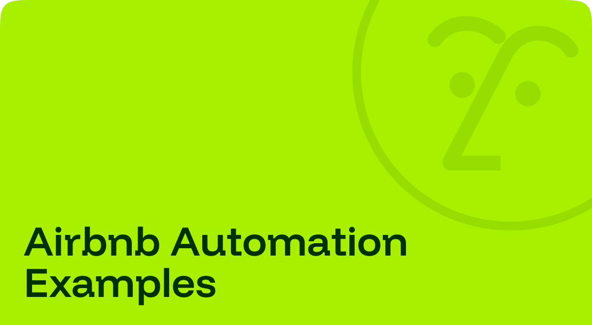 airbnb automation examples